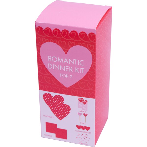 Valentine's Day Romantic Dinner Kit 2 Pack