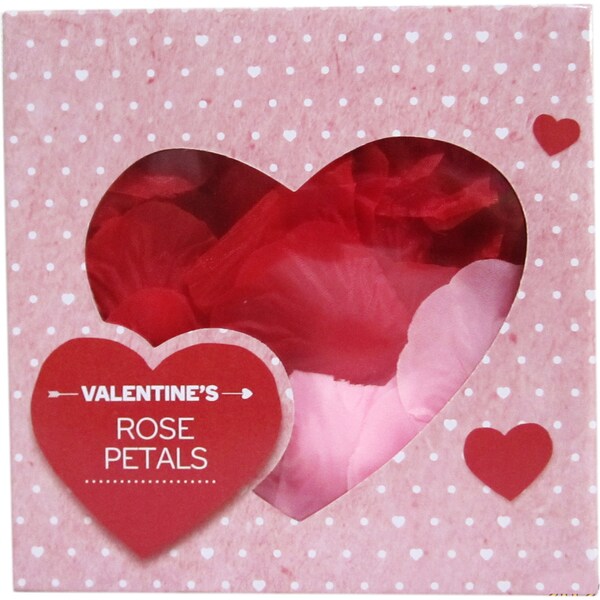 Valentine's Day Rose Petals Red & Pink Each