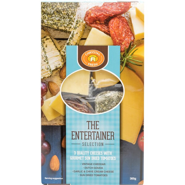 Chrystal Fresh Cheese Entertainer Selection 365g