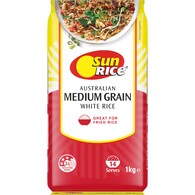 Sunrice Australian White Rice Medium Grain