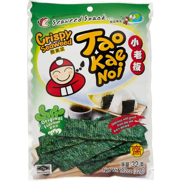 Taokaenoi Crispy Seaweed Original 32g