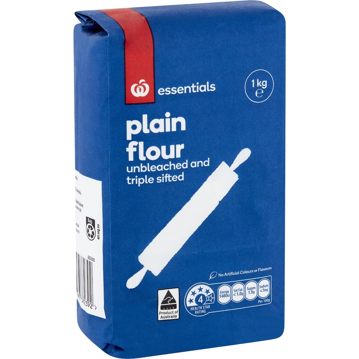 Essentials Plain Flour 1kg bunch