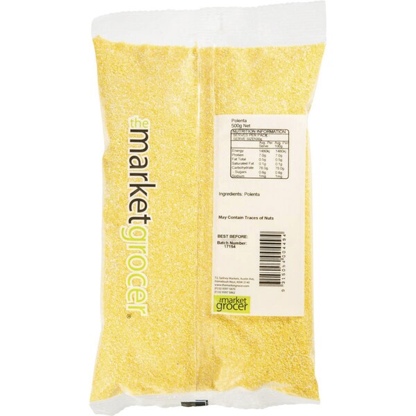 The Market Grocer Polenta  500g