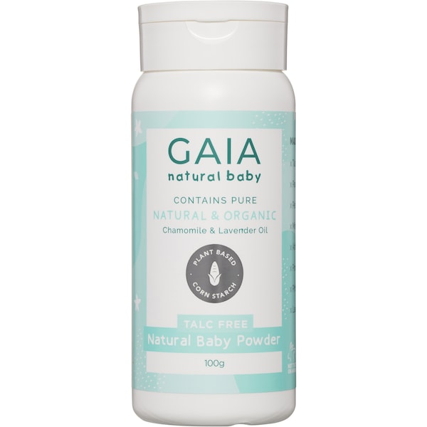 Gaia Talc Free Natural Baby Powder 100g