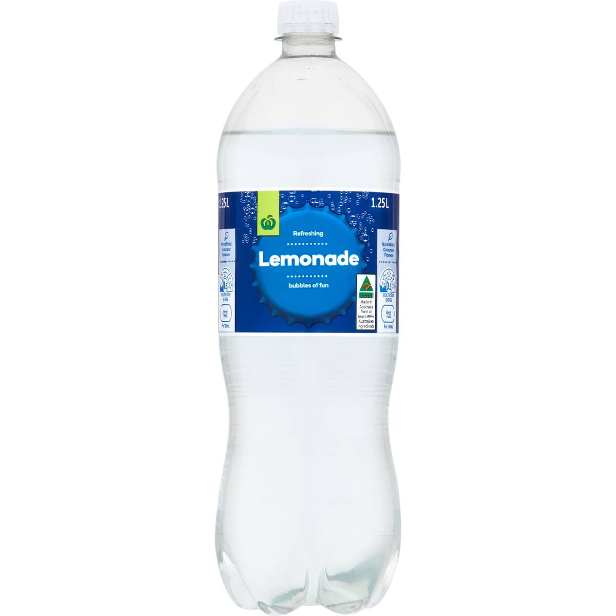 Woolworths Lemonade Bottle 1.25l | bunch
