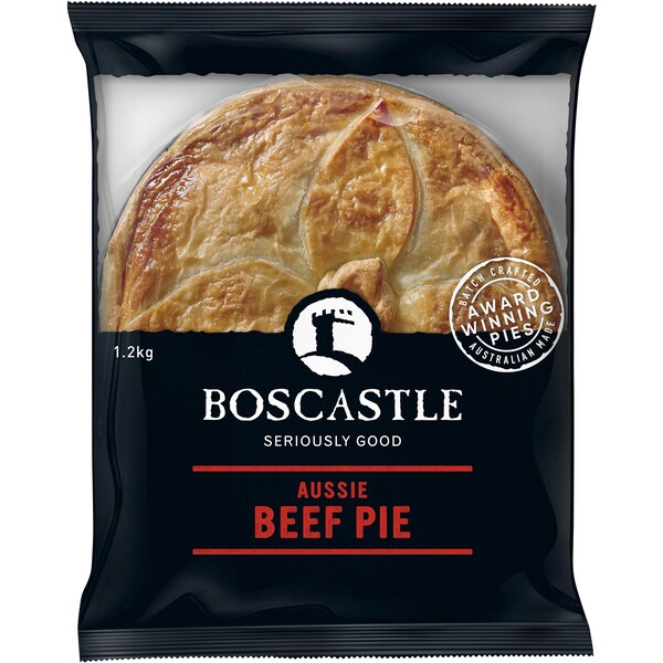 Boscastle Aussie Beef Pie 1.2kg