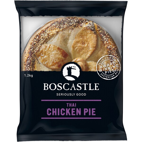 Boscastle Thai Chicken Pie 1.2kg