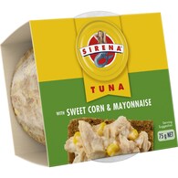 Sirena Snacking Tuna Mayo & Sweet Corn