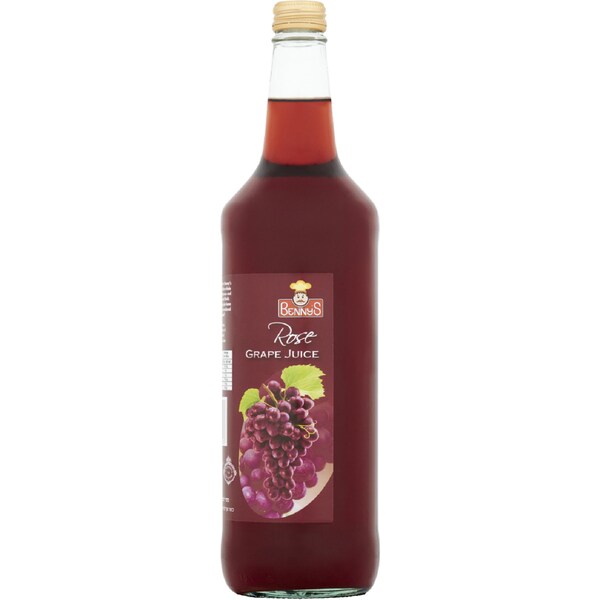 Benny's Rose Grape Juice 1L