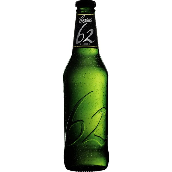 Coopers 62 Pilsner Bottle 355ml Single