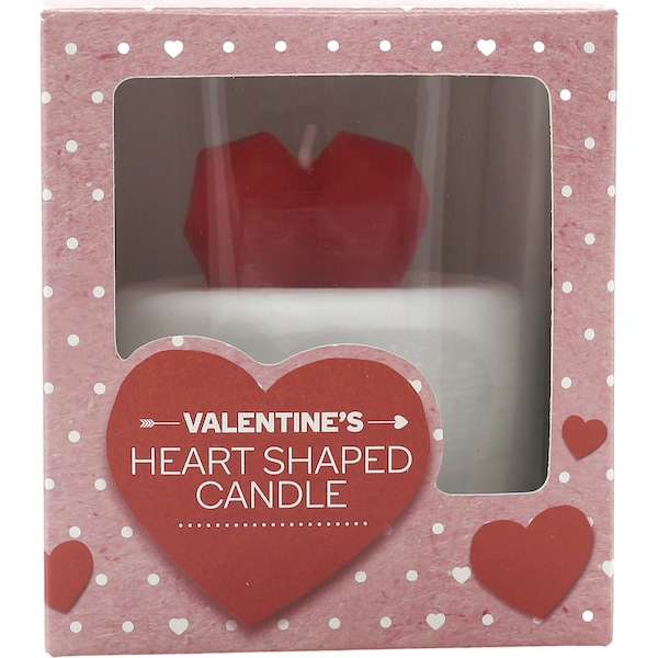 Valentine's Day Heart Shaped Candle Each