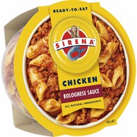 Sirena Pasta With Chicken Bolognese Sauce