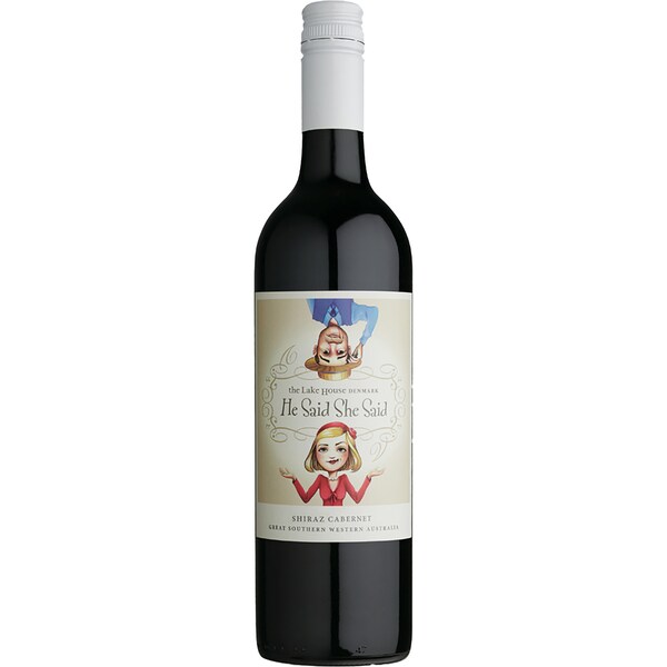 The Lake House He Said She Said Shiraz Cabernet 750ml