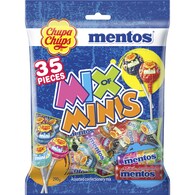 Chupa Chups Mentos Mix of Minis 35 Pieces