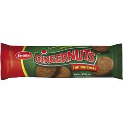 Griffin's Gingernuts Biscuits Original 250G