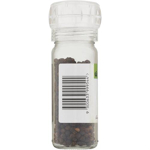 Woolworths Pepper Grinder Black Peppercorn 50g bunch
