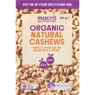 Macro Organic Cashews Nuts