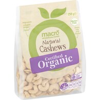 Macro Organic Natural Cashews