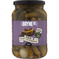 Bryne Co Pickled Baby Cucumbers