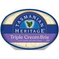 Tasmanian Heritage Triple Cream Oval Brie Cheese