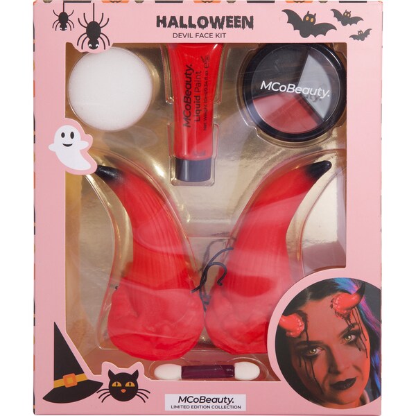 MCoBeauty Halloween Devil Face Makeup Kit Each