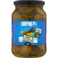 Bryne Co Burger Pickles