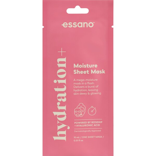 Essano Hydration+ Moisture Sheet Mask each