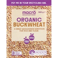 Macro Organic Buckwheat Raw
