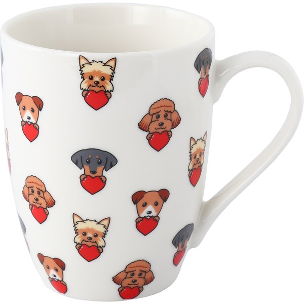 Valentine's Day Dogs Mug Each