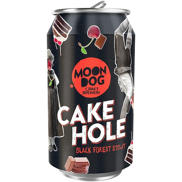 Moon Dog Cake Hole Black Forest Stout Can 330ml