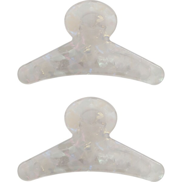 MCoBeauty Hair Claw Mini Curved Assorted 2 pack