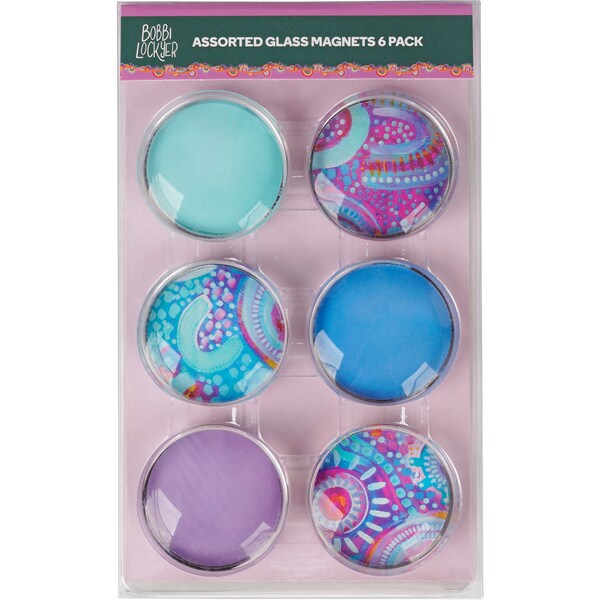 Bobbi Lockyer Magnets Assorted 6 pack