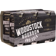 Woodstock Bourbon & Colas 6% Cans