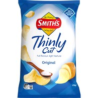 Smith's Thinly Cut Potato Chips Share Pack Original