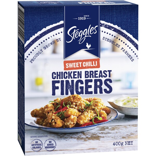 Steggles Chicken Pieces Tenders Sweet Chilli 385g