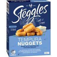 Steggles Chicken Breast Nuggets Tempura