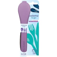 Sistema To Go Lunch Box Cutlery Set Assorted