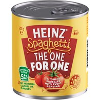 Heinz Canned Spaghetti Pasta In Tomato Sauce