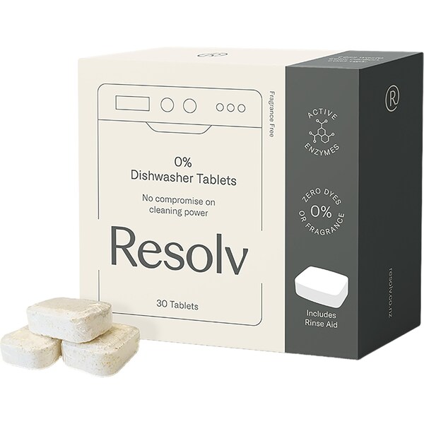 Resolv 0% Dishwasher Tablets 30 pack