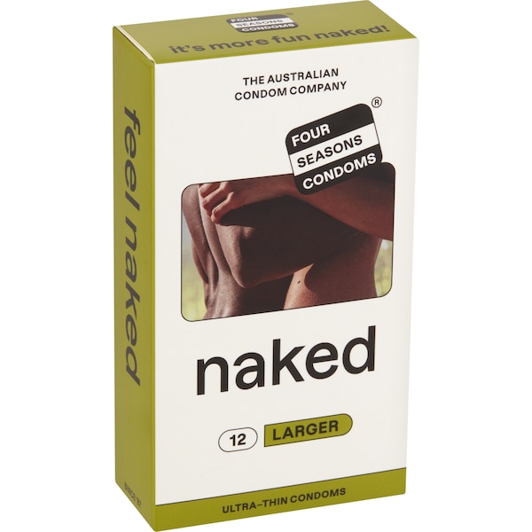 Four Seasons Naked Condoms Larger Pack 12 pack