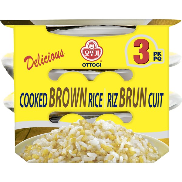 Ottogi Cooked Brown Rice 3 Pack