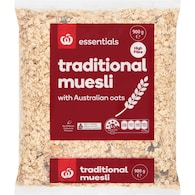 Woolworths Essentials Traditional Muesli