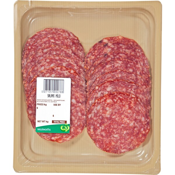 Woolworths Deli Express Salami Per Kg
