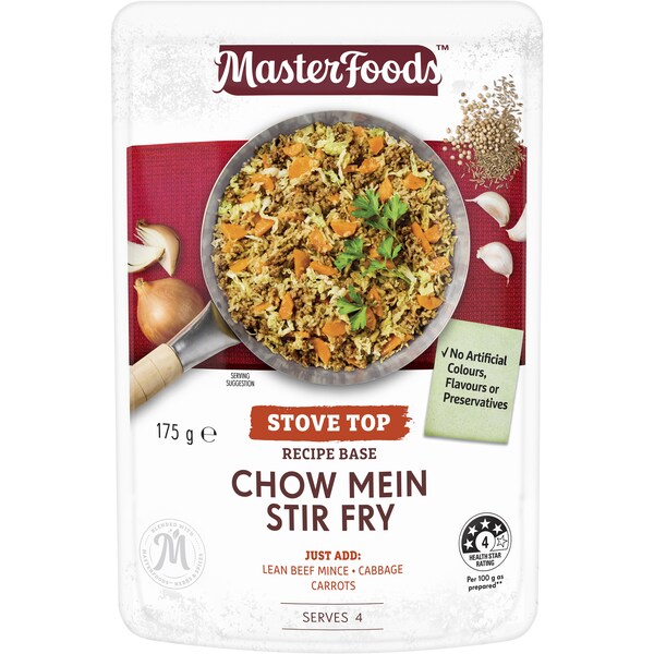 MasterFoods Chow Mein Recipe Base 175g