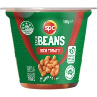 SPC Baked Beans Rich Tomato Snack Pot