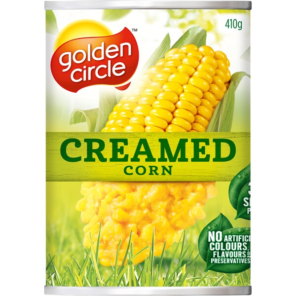 Golden Circle Tinned Corn Canned Vegetables Creamed Corn&nbsp;Tin 410g