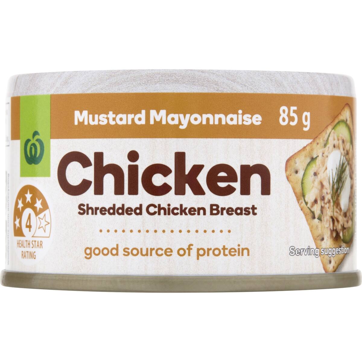 Woolworths Chicken Mustard Mayo 85g bunch