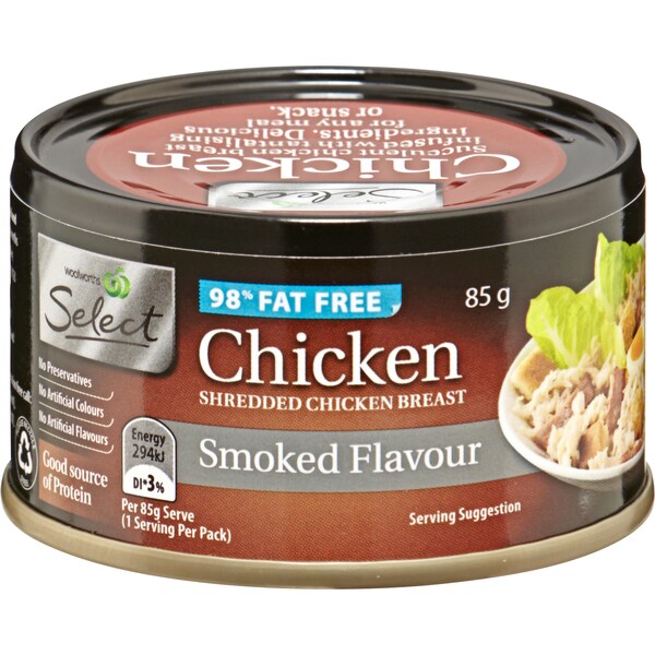 Woolworths Chicken Smoked 85G