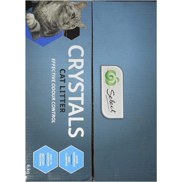 Woolworths Select Litter Crystals 6kg