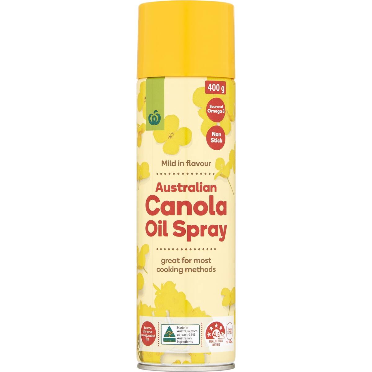 Woolworths Select Canola Cooking Spray 400g bunch